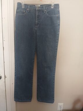 French Dressing Vintage Women's Boot Cut Jeans in Medium Blue